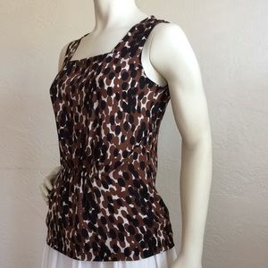 Tory Burch 100% silk sleeveless blouse